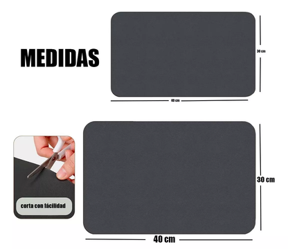 PROMO 2x1 Tapete Super Absorbente Antideslizante