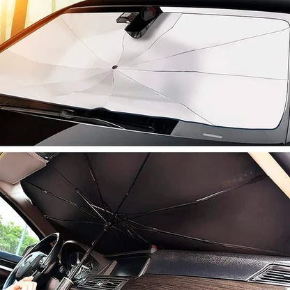 Sombrilla Parasol Plegable Anti Rayos del Sol + Funda Gratis