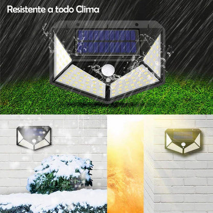PROMO 2x1 Aplique Solar con Sensor de Movimiento