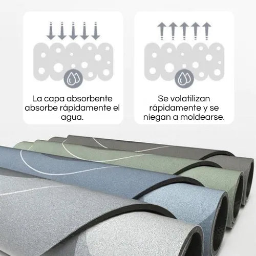 PROMO 2x1 Tapete Absorbente Antideslizante