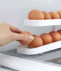 PROMO 2x1 Organizador Dispensador de Huevos Automático